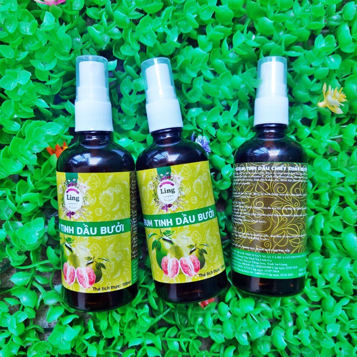 Tinh dầu bưởi mọc tóc, hói, gàu Ling 100ml