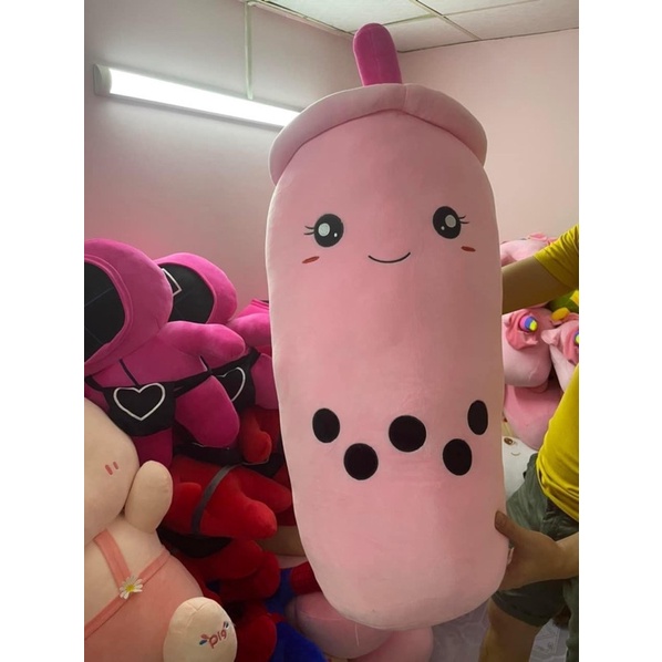 Gấu Bông Tra Sua Kích Thước Lớn Siêu Dễ Thương - Size 1m1