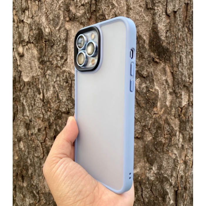 Ốp lưng LIKGUS nhám viền màu máy iPhone 13 pro max , 13 pro ,13 bảo vệ máy