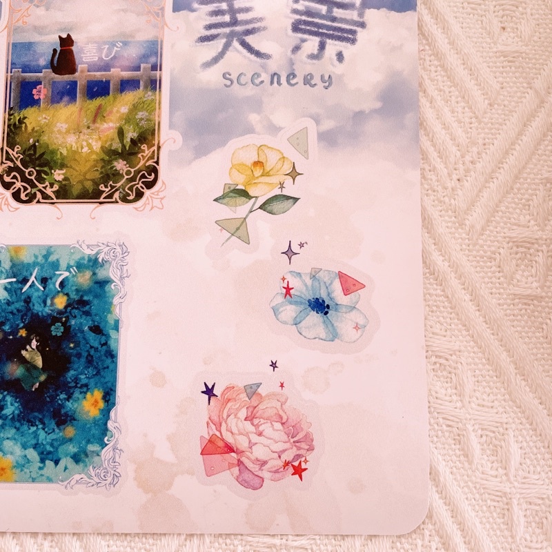 Bikei Scenery -  Sticker chống nước - Meimei Sticker
