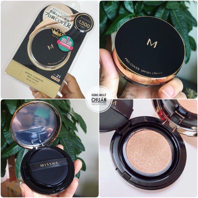 (chất lượng) Phấn nước Missha Magic Cushion đủ loại Nhật Bản