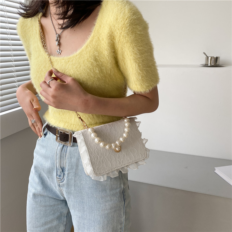 Túi Đeo Chéo Phối Xích Thời Trang Cho Nữ