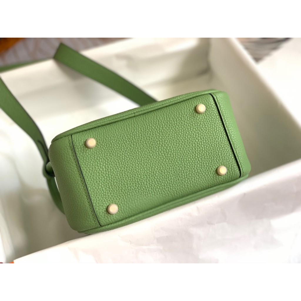 Túi xách nữ  Hermes mini Lindy size 19 x 12.5 x 9cm