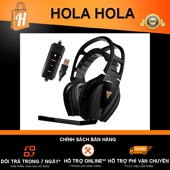 TAI NGHE GAMING VÒM NHỰA CAO CẤP CHUYÊN FPS GAMDIAS EROS ELITE EQ 7.1 SURROUND SOUND GAMING HEADSET GHS3610