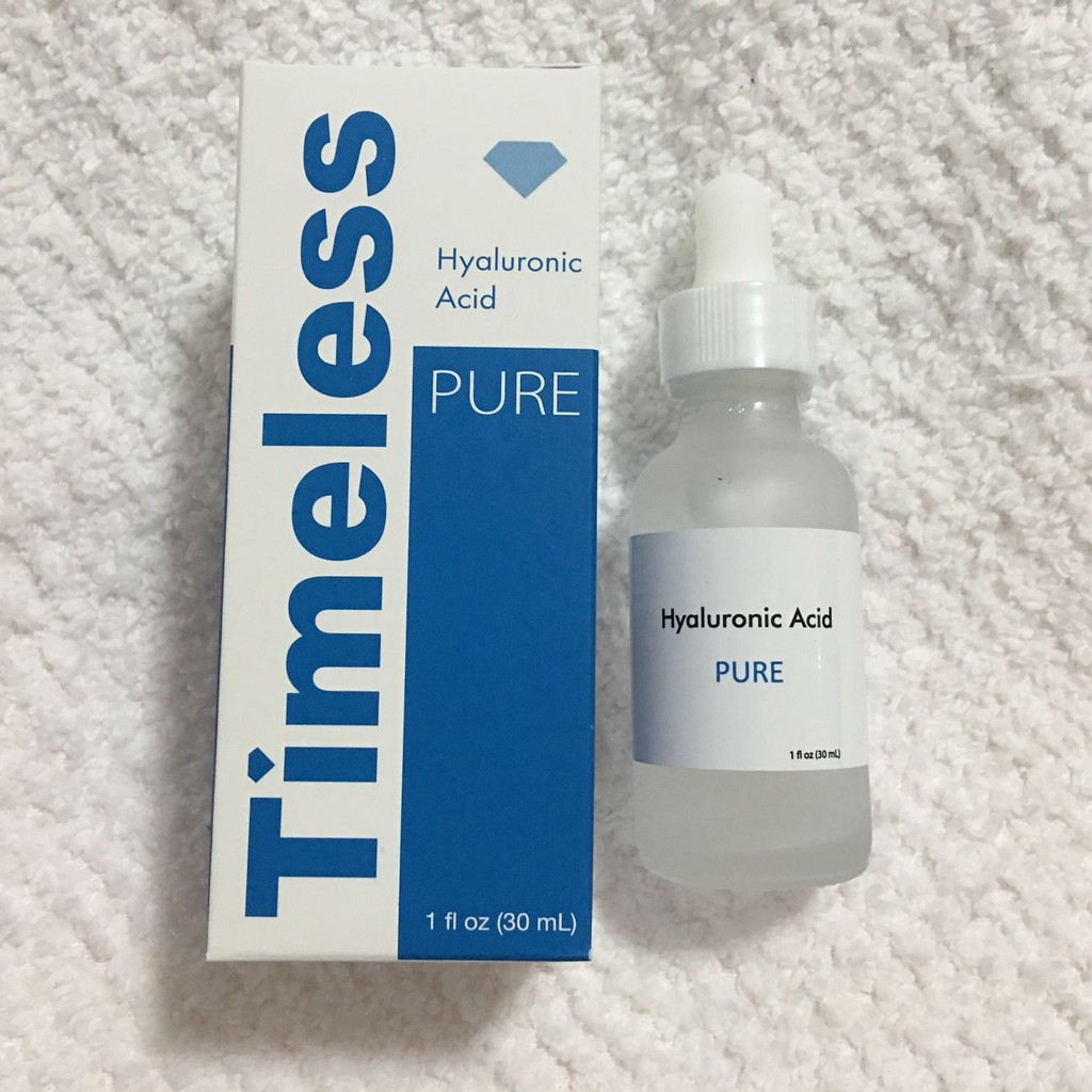 Cấp Nước Chuyên Sâu Serum Timeless Hyaluronic Acid 100% Pure 30ml/60ml Chip Skincare