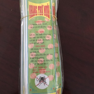 Nhang trừ muỗi không độc với người