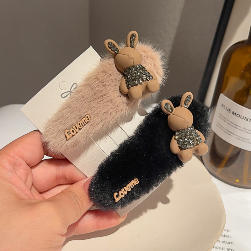 Kẹp Tóc Hình Thỏ Hóa Trang Nhân Vật Hoạt Hình flgo