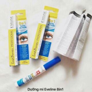 Dưỡng mi Eveline 8 in 1 làm dày và dài mi