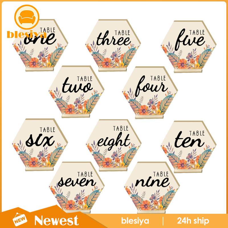 Bảng Số Để Bàn Từ 1 Đến 10 Thiết Kế Độc Đáo Sáng Tạo