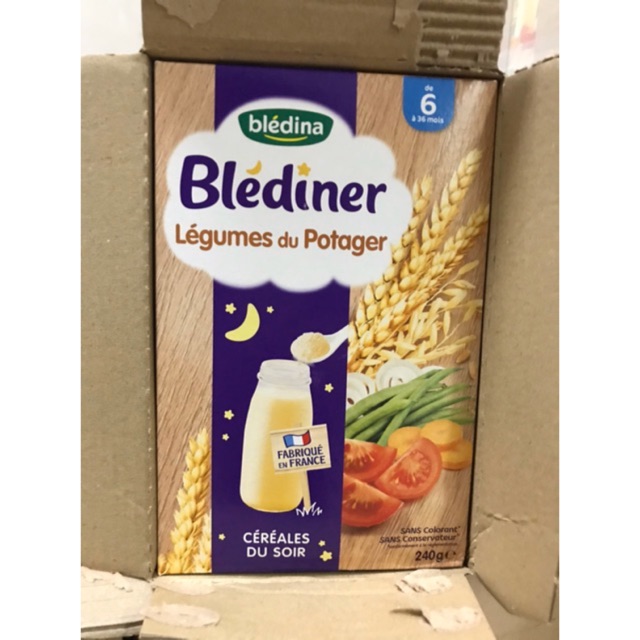 Bột lắc sữa Bledina cho bé 6m+ hộp 200g/240g/400g (Pháp)