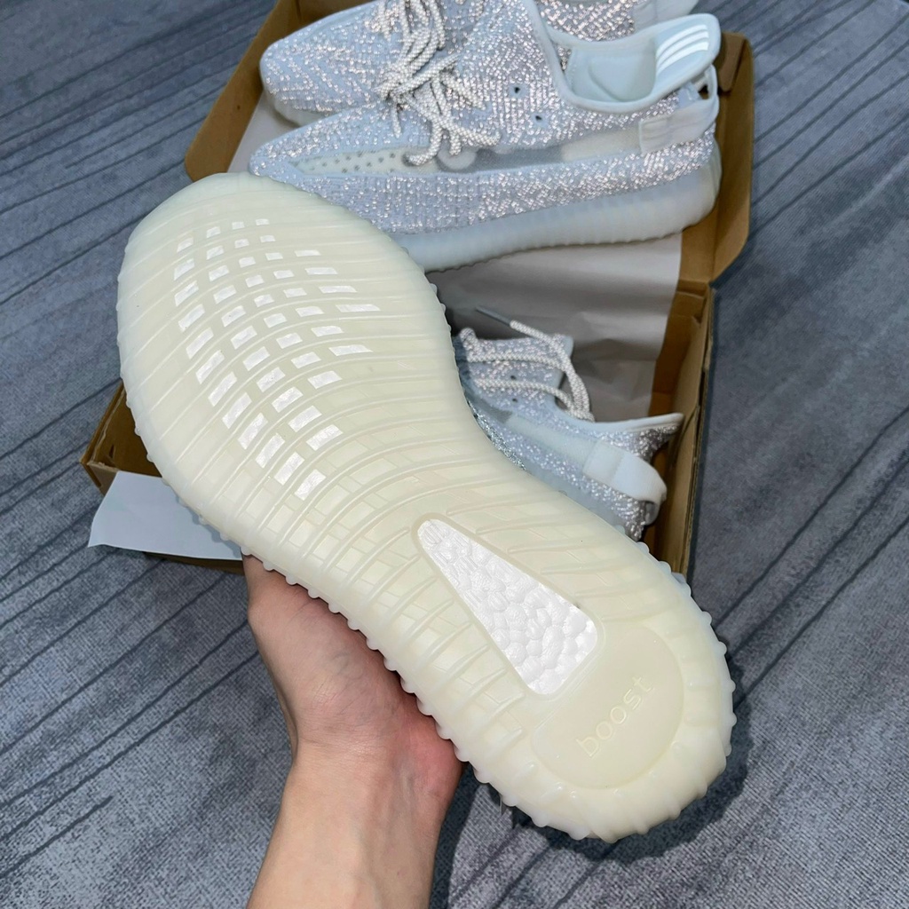 Giày yeezy 350 v2 phản quang thể thao đi chạy bộ nam nữ