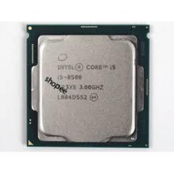 (gg5) CPU intel I5 - 8500+ I5 - 8400 tray không box+tản