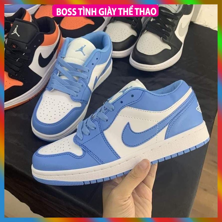 Giày JORDAN 1 Low đen trắng , Giày Sneaker 𝐉𝐎𝐃𝐀𝐍 1 Panda THẤP CỔ Màu Đen Trắng-Tình