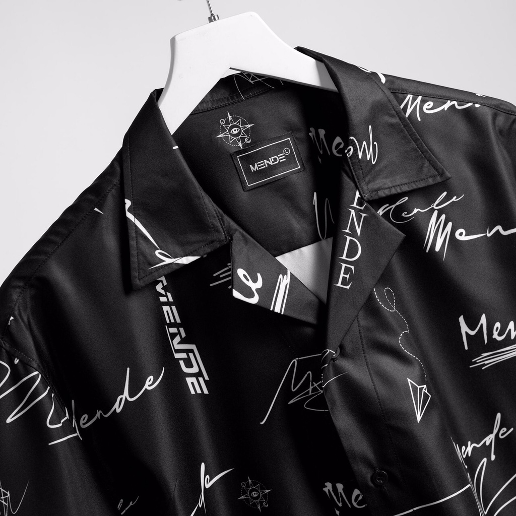 Áo Sơ Mi Cộc Tay Họa Tiết Chữ / Áo Sơ Mi Unisex Nam Nữ Form Rộng / Ảnh thật | BigBuy360 - bigbuy360.vn