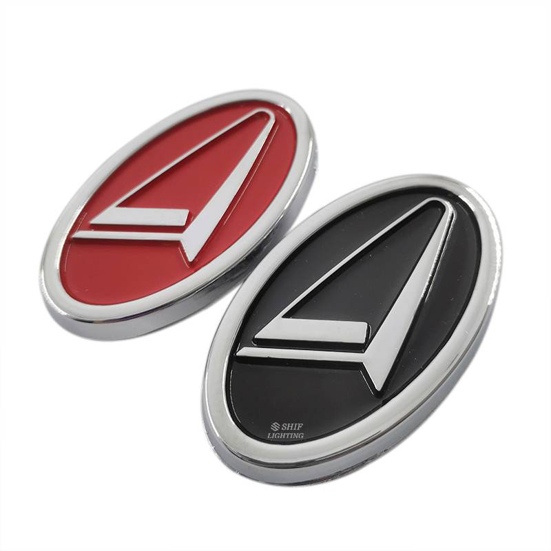 Miếng dán trang trí vô lăng xe hơi bằng nhựa abs in logo DAIHATSU