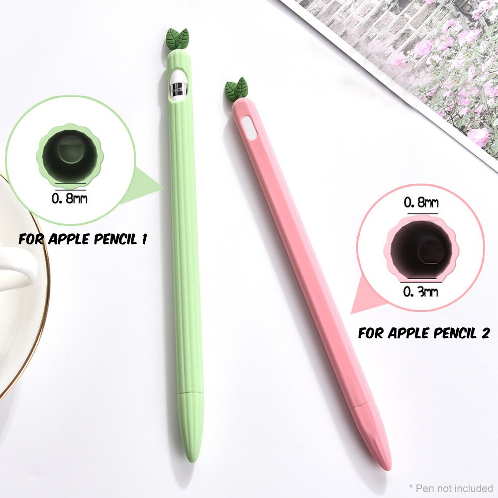 Ốp Silicone Dẻo Cho Bút Cảm Ứng Apple Pencil 1 / 2