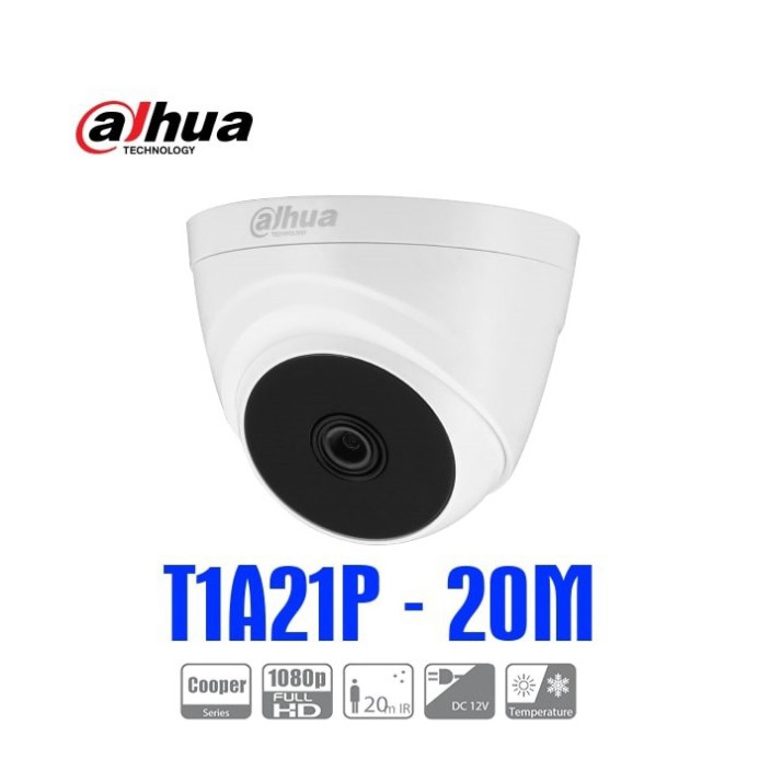 Camera 2MP Dahua 1080P HAC - T1A21P T2A21P