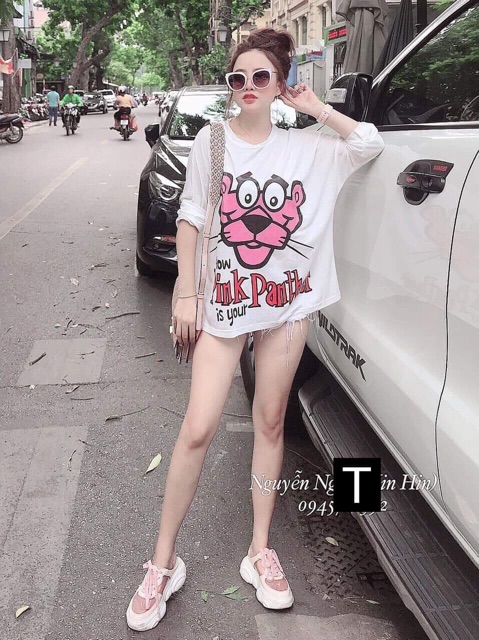 bst Áo da cá báo hồng 5109 03