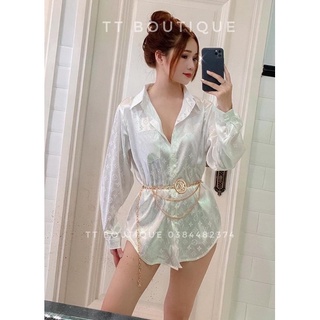 Sơ Mi Lụa Dài Tay