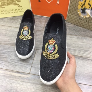 Giày kim tuyến đính đá