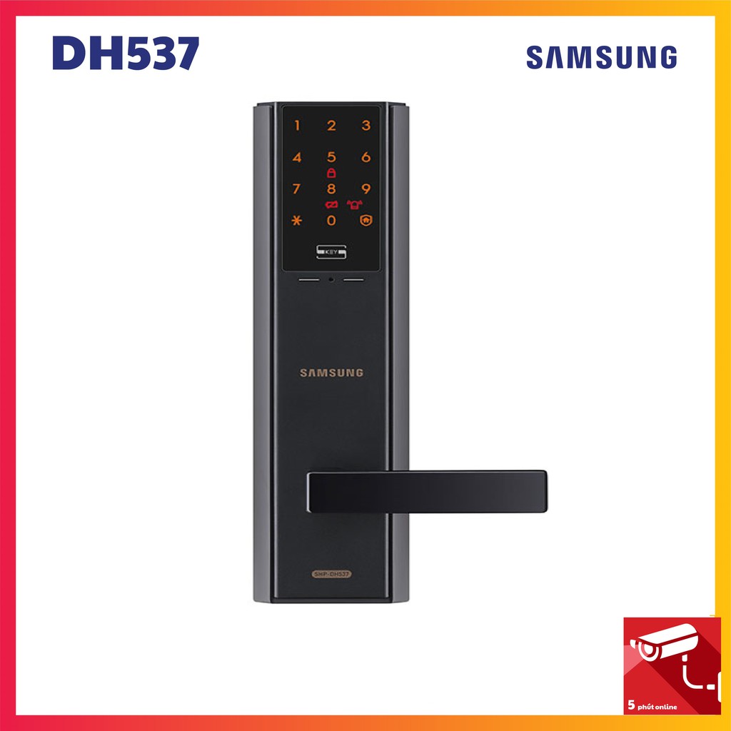 Khóa cửa điện tử Samsung có tay cầm SHP-DH537MU/EN