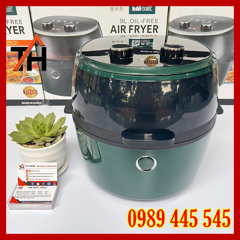 Nồi Chiên Không Dầu CAMEL 9L - 8L - 7L - 6L - Hàng Chính Hãng Bảo Hành 1 Năm