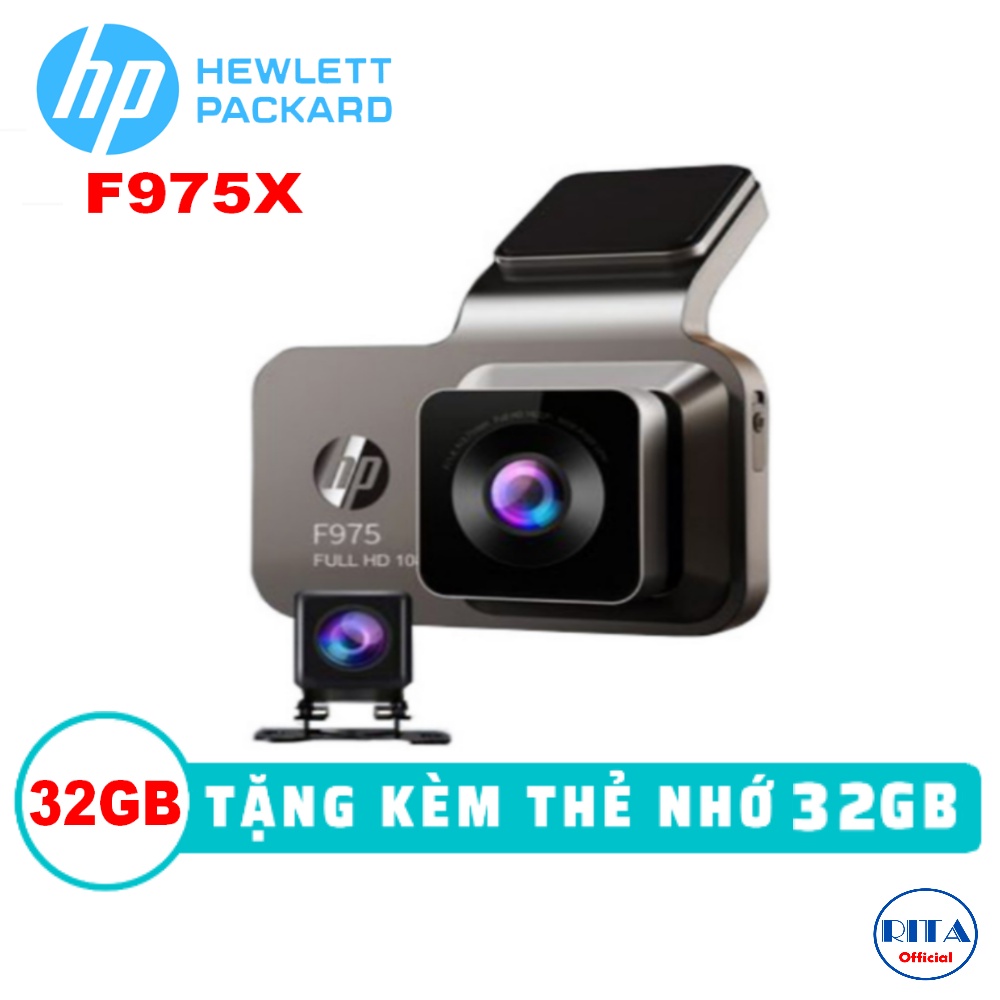 Camera Hành Trình HP F975X [Kèm Thẻ Nhớ 32Gb]