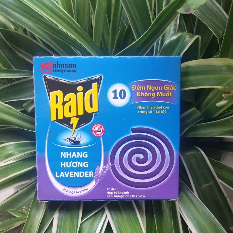 Nhang thơm diệt muỗi RAID