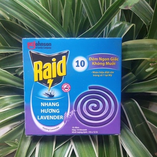 Nhang thơm diệt muỗi RAID