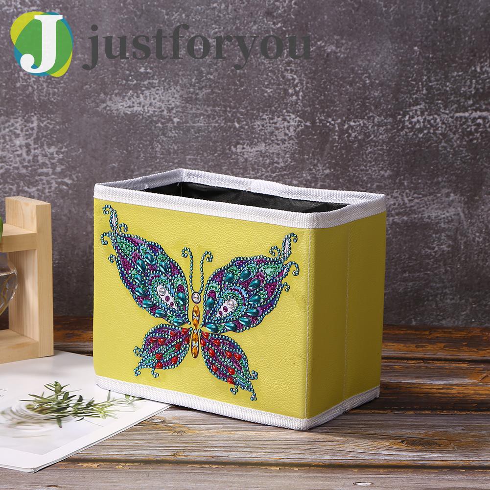 Justforyou DIY Diamond Painting Folding Storage Box Home Craft Art Kit Organizer Case