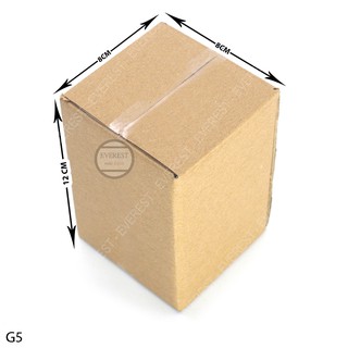 Combo 100 thùng G5 8x8x12 giấy carton gói hàng Everest