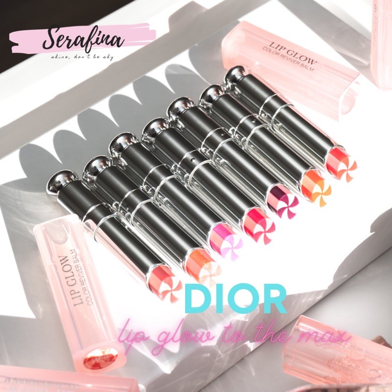 🍭Son Dưỡng Dior Addict Lip Glow To The Max 🍭 Màu 201, 204, 207, 210