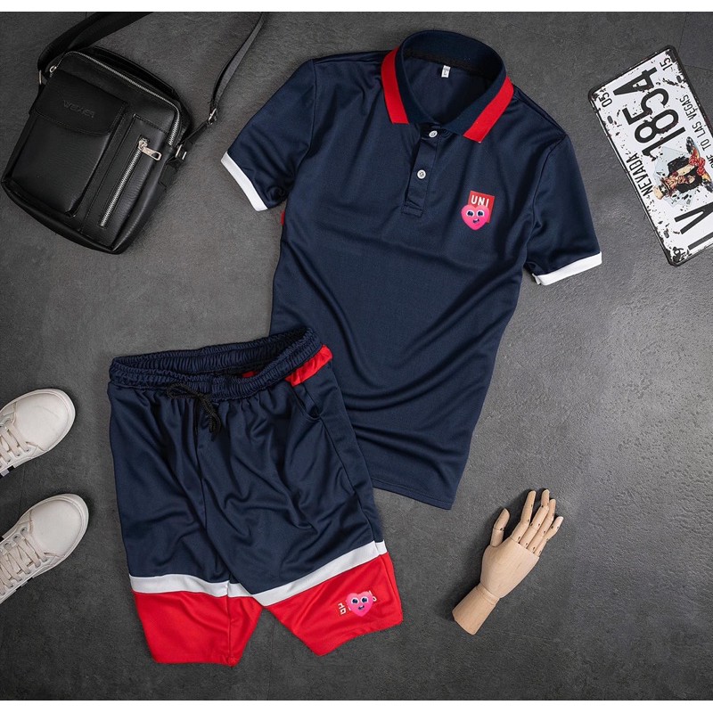 Bộ thể thao nam có cổ tennis 2021 có 4 màu mới nhất freeship | BigBuy360 - bigbuy360.vn