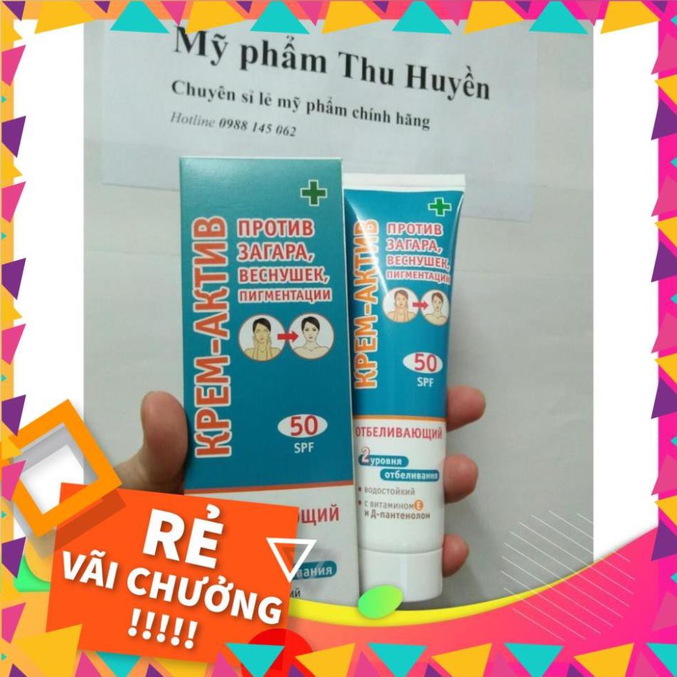 Kem chống nắng Nga xanh Aktive 100ml spf 50