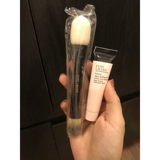 Combo kem lót 15ml và cọ Ét-te lauder