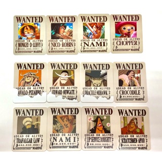Thẻ bài Toonies One Piece - Wanted