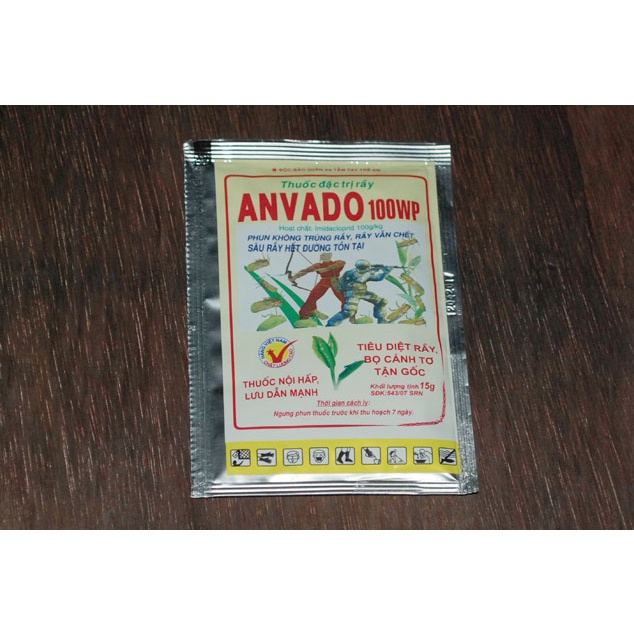 Thuốc đặc trị rệp Anvado 100WP( 3 Gói)