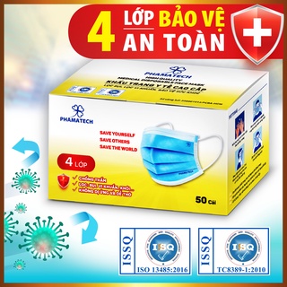 Khẩu trang y tế 4 lớp cao cấp