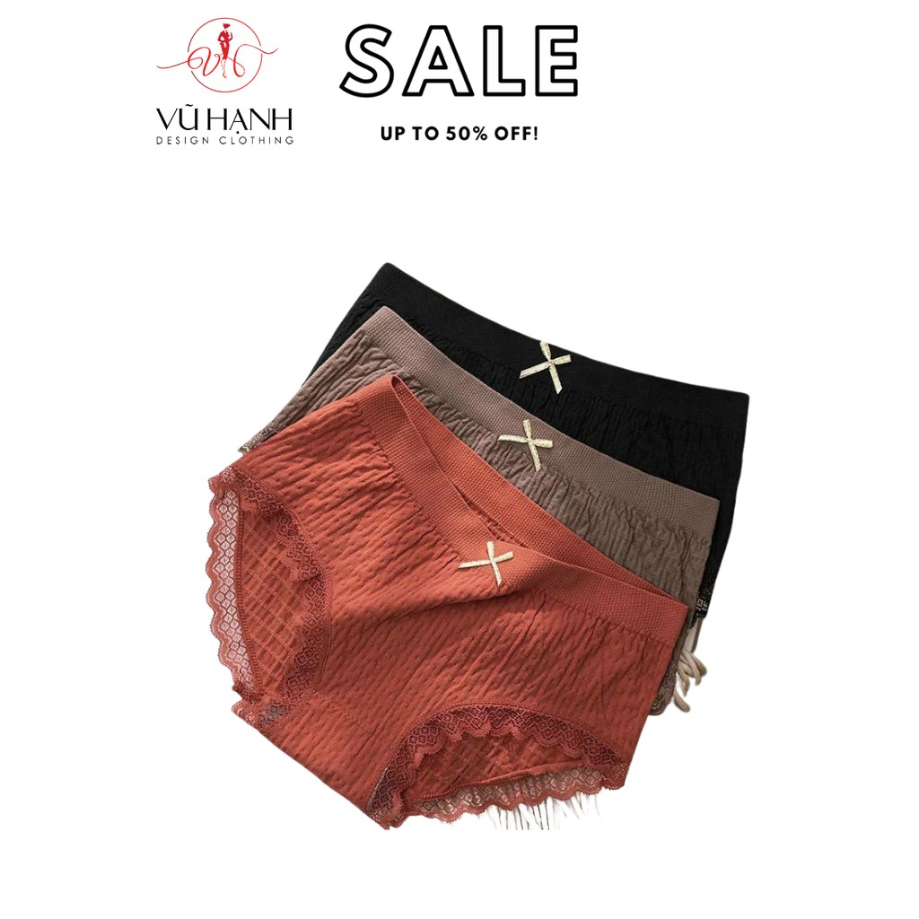  Quần Chip Nữ Cao Cấp Viền Ren Nhăn (SET CHIP 10 QUẦN) | Shop Vũ Hạnh | BigBuy360 - bigbuy360.vn