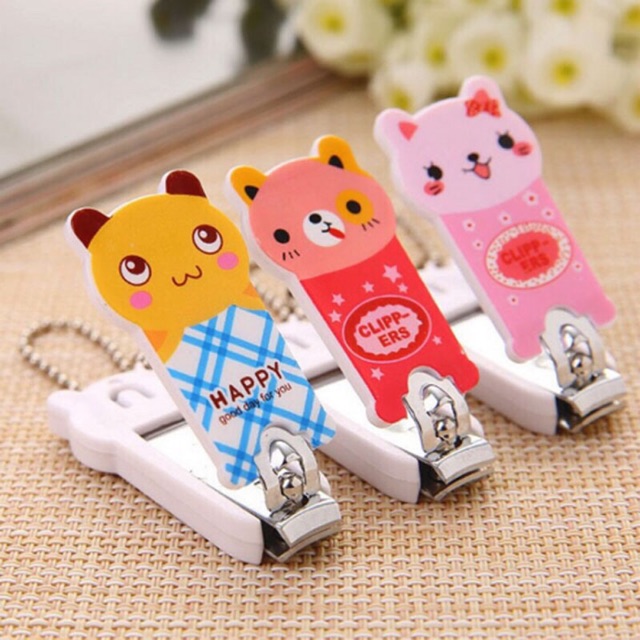 BẤM MÓNG TAY CUTE HÌNH THÚ CHO BÉ YÊU