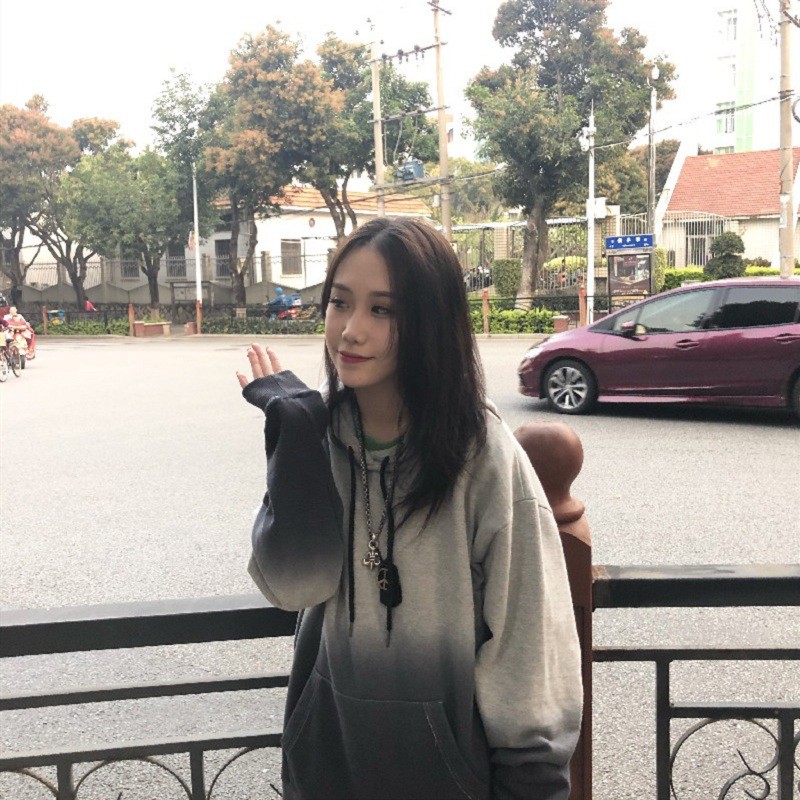 (ORDER) Áo hoodie ombre (ẢNH THẬT Ở CUỐI) | BigBuy360 - bigbuy360.vn