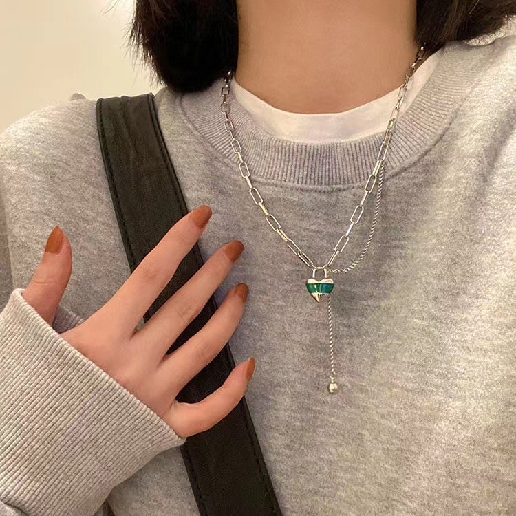 Dây Chuyền Nữ Phong Cách Hip Hop Thời Trang Mới 2022