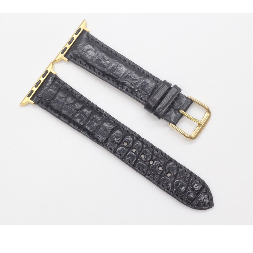 [Vân Bông] Dây Đeo Thay Thế  Apple Watch, Dây Đồng Hồ  Apple Watch Da Cá Sấu Phù Hợp Với Các Dòng Series 2,3,4,5,6,7,SE