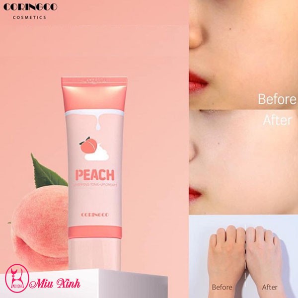 KEM NÂNG TONE VÀ DƯỠNG TRẮNG DA PEACH WHIPPING TONE UP CREAM