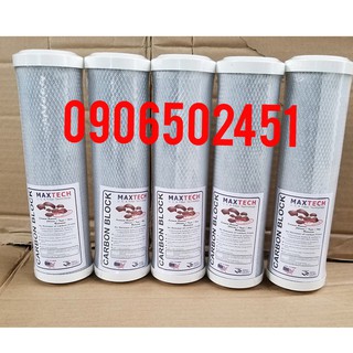 Bộ 5 lõi lọc nước số 3 cto 10 inch - than hoạt tính dạng nén