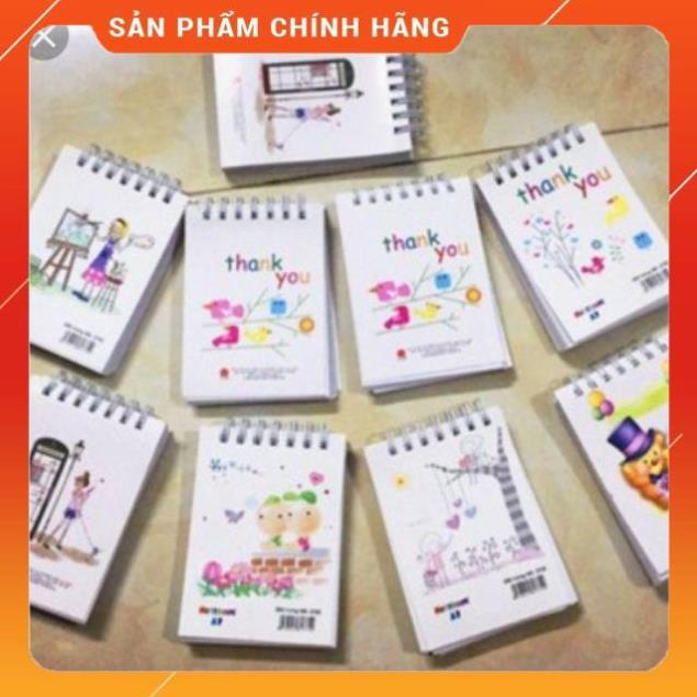 Sổ lò xo A7Sổ tay,sổ nhật ký A7 Giấy kẻ ngang chống loá