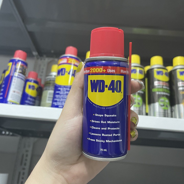 [ NHỎ GỌN ] Dung Dịch Bôi Trơn Làm Sạch Thẩm Thấu Chống Ăn Mòn WD-40 Milti-use 70ml