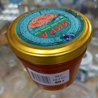Trứng cá hồi muối nhập khẩu Nga90g hạt 5mili