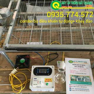 Máy ấp trứng gà mini combo tự động