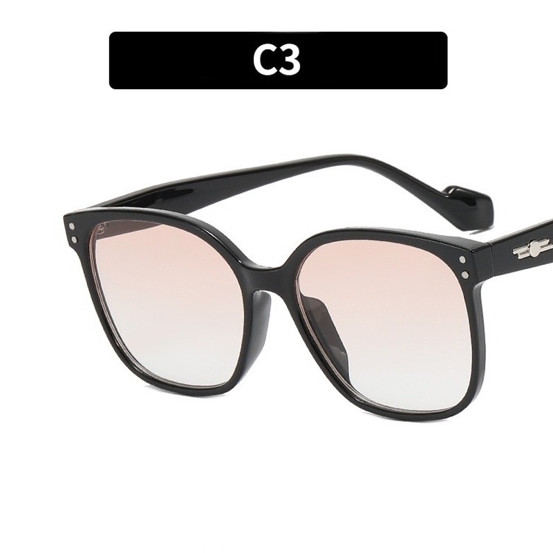 (KIQI-FASHION) COD Kính Mát Gọng Lớn Chống Tia UV400 Thời Trang Cho Nam Nữ